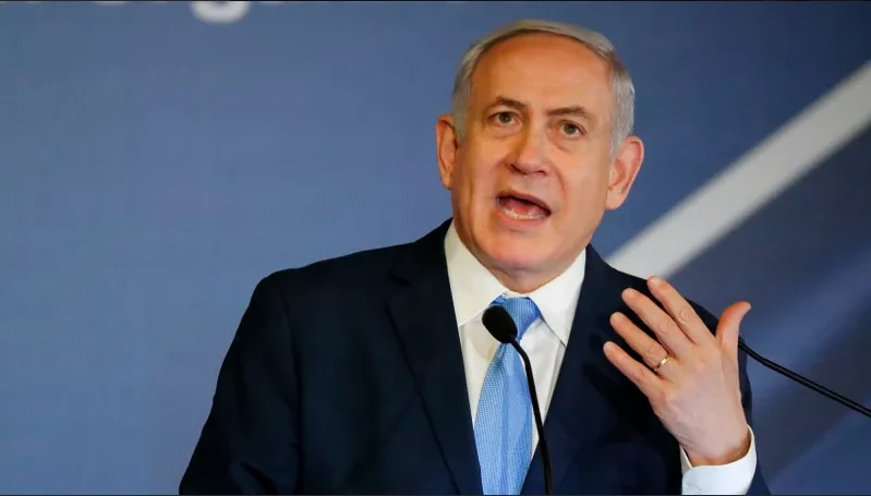 Thủ tướng Netanyahu nói Iran đã vượt giới hạn đỏ khi nã tên lửa Israel, tuyên bố sẽ không để yên cho Iran bám rễ ở Syria. Ảnh: GT