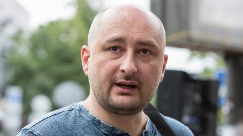 Nhà báo Arkady Babchenko. Ảnh: AP