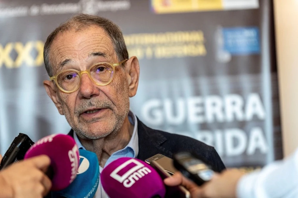 Cựu Tổng Thư ký NATO Javier Solana vừa bị Mỹ từ chối miễn thị thực vì từng sang Iran. Ảnh: EPA