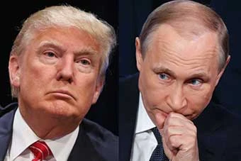 Chưa chắc chắn Tổng thống Nga Vladimir Putin và Tổng thống Mỹ Donald Trump sẽ có tuyên bố chung sau cuộc gặp thượng đỉnh ở Phần Lan. Ảnh: ABC