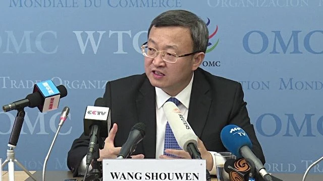 Thứ trưởng Thương mại Trung Quốc Vương Thụ Văn. Ảnh: REUTERS