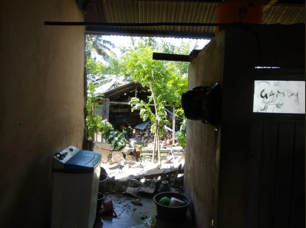 Khả năng sẽ có thêm thương vong và thiệt hại từ trận động đất thứ hai mạnh 7,5 độ Richter. Ảnh: TWITTER