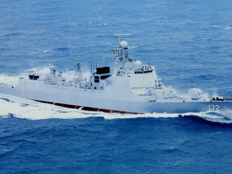 Tàu khu trục lớp Lữ Dương của Trung Quốc. Ảnh: NAVAL TECHNOLOGY