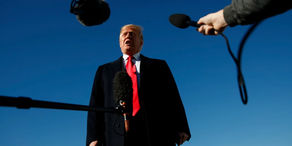 Tổng thống Mỹ Donald Trump tin rằng nhà báo Jamal Khashoggi đã chết. Ảnh: AP