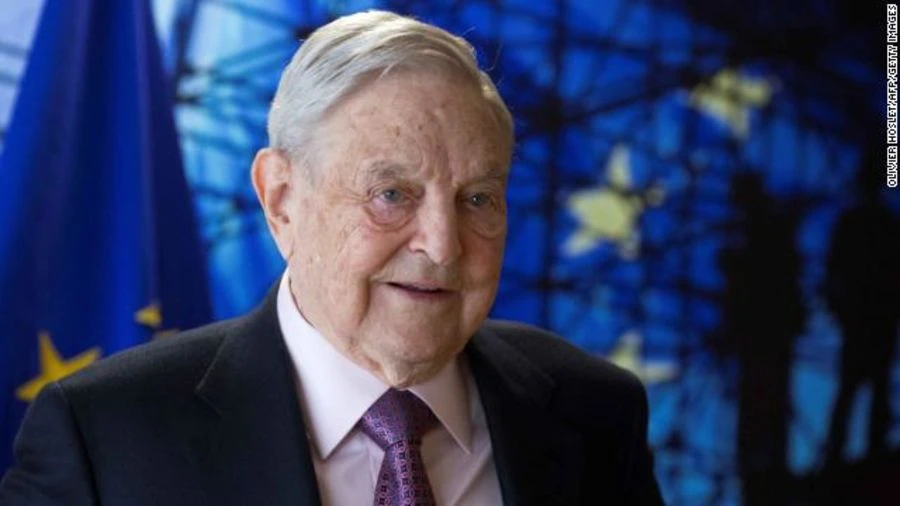 Tỉ phú George Soros cũng nhận bưu phẩm chứa thiết bị nổ. Ảnh: CNN