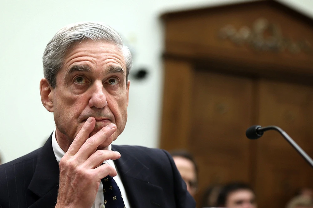 Cựu Giám đốc Cục Điều tra liên bang Mỹ (FBI), Công tố viên đặc biệt Robert Mueller đang phụ trách cuộc điều tra khả năng Nga thông đồng đội tranh cử của ông Trump can thiệp bầu cử Mỹ 2016. Ảnh: AP
