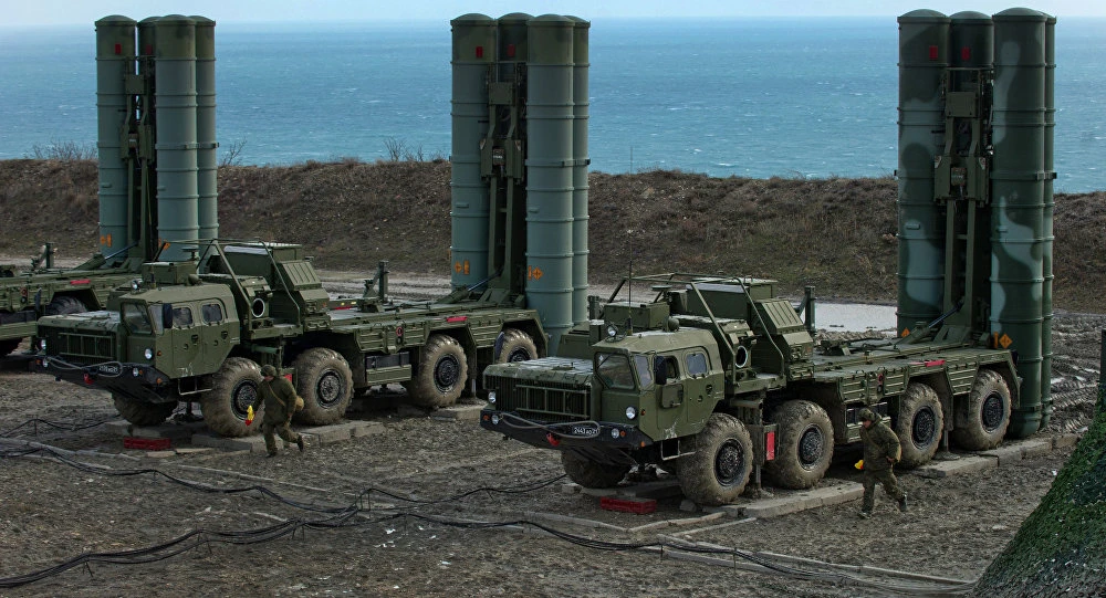 Nga vừa tập trận bắn đạn thật với S-400 tại Crimea. Ảnh: SPUTNIK