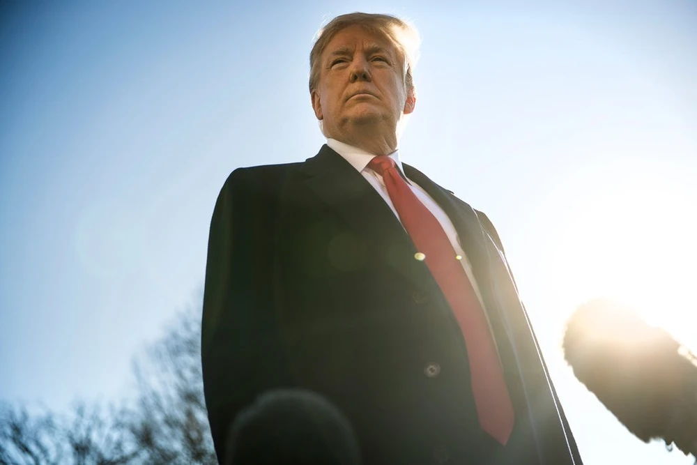 Tổng thống Mỹ Donald Trump sắp phát biểu trước toàn dân về chuyện biên giới với Mexico. Ảnh: NYT