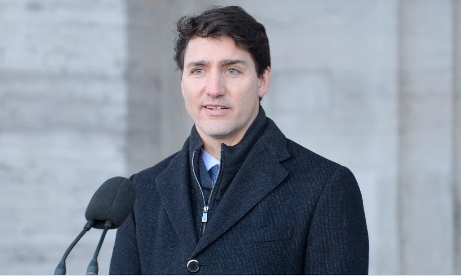 Thủ tướng Canada Justin Trudeau phát biểu trước truyền thông tại Ottawa (Canada) ngày 14-1. Ảnh: THE CANADIAN PRESS