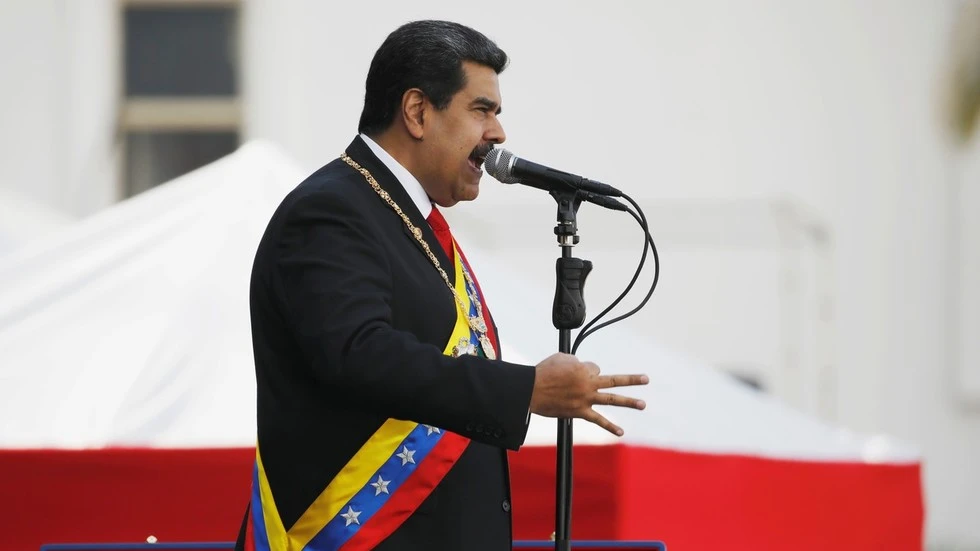 Tổng thống Venezuela Nicolas Maduro tố cáo Tổng thống Mỹ Donald Trump đã chỉ đạo chính phủ Colombia và thành phần băng đảng tội phạm mafia ở nước này ám sát ông. Ảnh: REUTERS