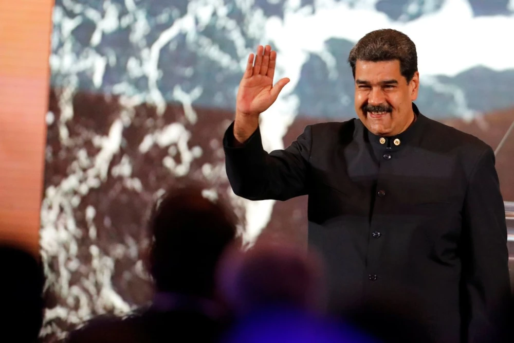 Tổng thống Venezuela Nicolas Maduro đang phải chịu đựng áp lực ngày càng tăng từ trong nước và cả nước ngoài. Ảnh: REUTERS