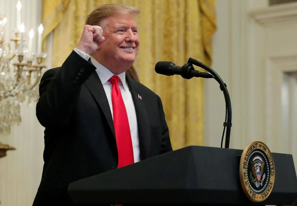 Tổng thống Mỹ Donald Trump dám thẳng thắn đối đầu sự chống đối để tìm sự thay đổi. Ảnh: AP