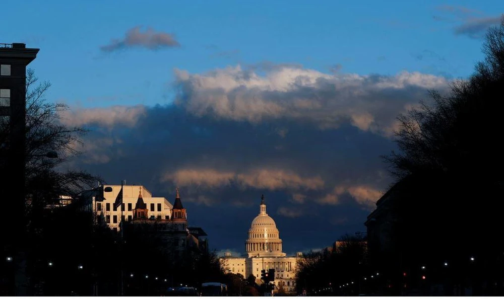 Trụ sở Quốc hội Mỹ. Nhiều nghị sĩ Dân chủ cho biết sẽ chưa dừng lại với Tổng thống Donald Trump. Ảnh: REUTERS
