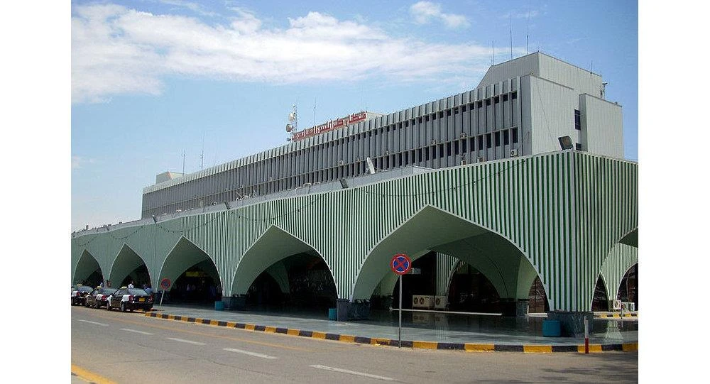 Sân bay quốc tế Tripoli đã ngưng hoạt động từ năm 2014 nhưng vẫn là một địa điểm chiến lược. Ảnh: AJL