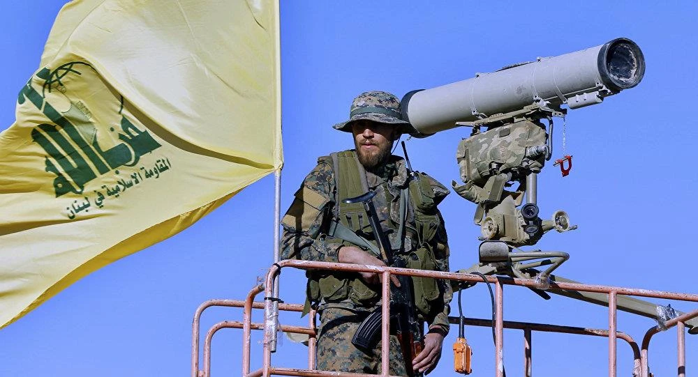 Tay súng Hezbollah. Ảnh: SPUTNIK
