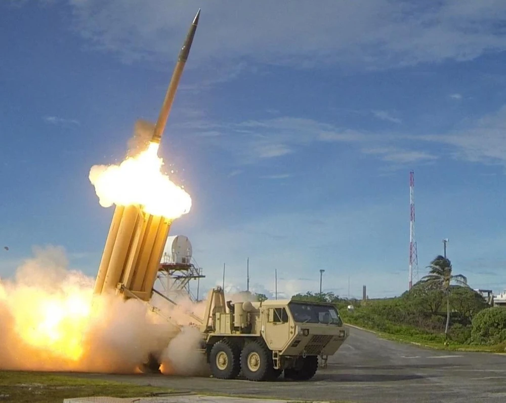 Hệ thống tên lửa phòng không THAAD của Mỹ. Ảnh: NATIONAL INTEREST
