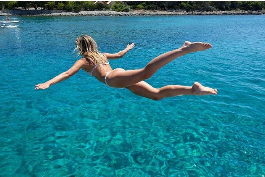 Cô gái trẻ Lexie Alford tại Croatia. Ảnh: INSTAGRAM