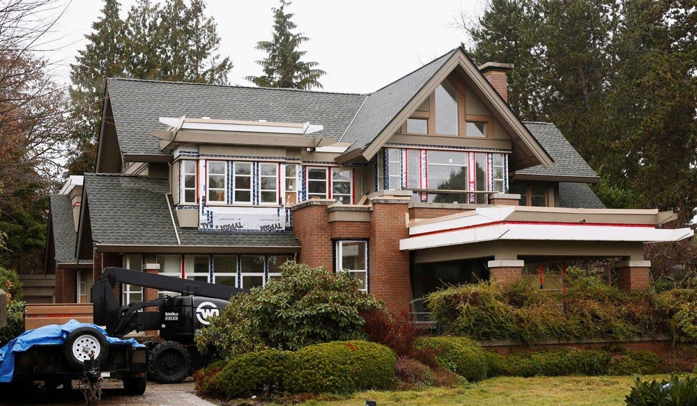 Nhà riêng của bà Mạnh Vãn Châu tại Vancouver, nơi bà đang tại ngoại có bảo lãnh chờ Canada xem xét dẫn độ sang Mỹ. Ảnh: REUTERS