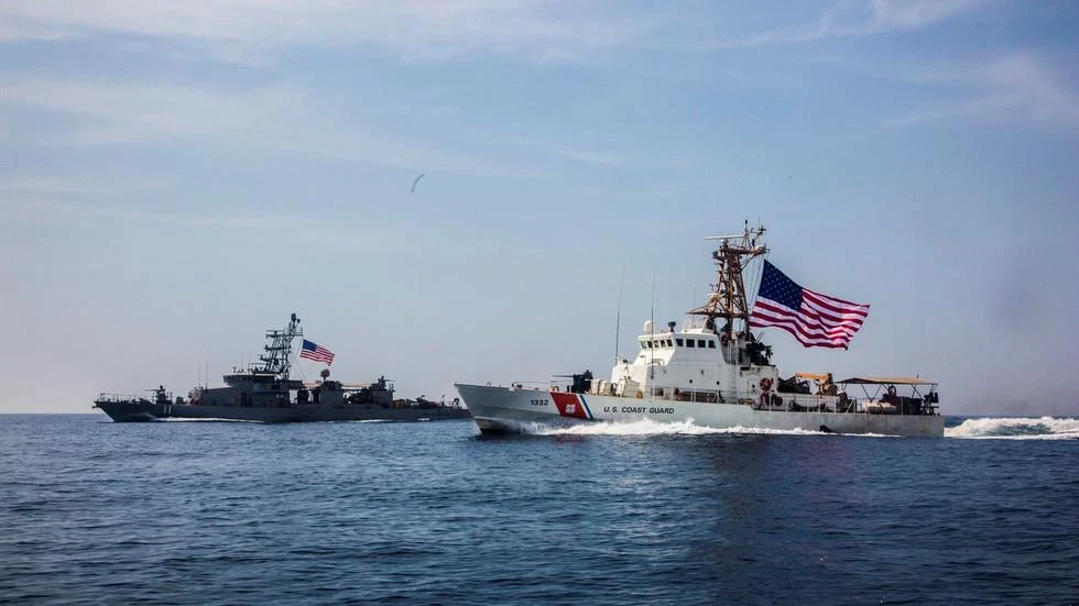 Tàu Hải quân Mỹ ở biển Địa Trung Hải hồi tháng 5. Ảnh: US NAVY