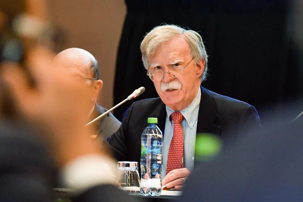 Cố vấn an ninh quốc gia Mỹ John Bolton. Ảnh: AFP
