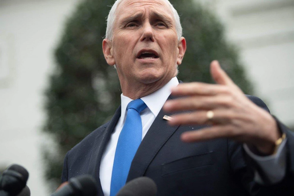 Phó Tổng thống Mỹ Mike Pence. Ảnh: AFP