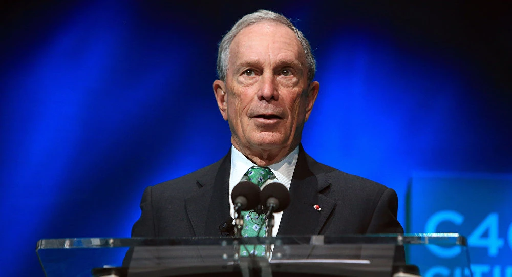 Ông Bllomberg ngoài nền tảng là một tỉ phú như ông Trump thì còn là một chính trị gia, từng làm Thị trưởng New York – TP lớn nhất nước Mỹ - thời gian 2002-2013. Ảnh: AP