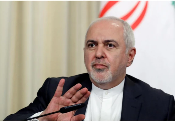 Ngoại trưởng Iran Minister Mohammad Javad Zarif lên án sự can thiệp của 3 nước Anh, Đức, Pháp vào chương trình tên lửa của Iran. Ảnh: REUTERS