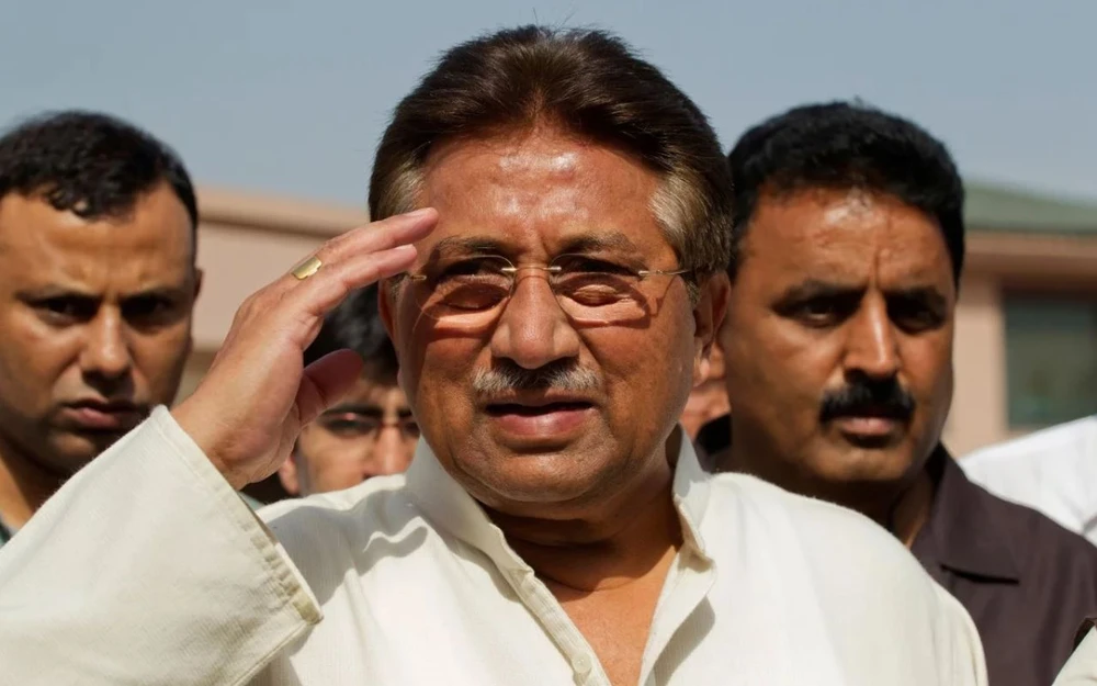 Cựu Thủ tướng Pakistan Pervez Musharraf hồi năm 2013, ông vừa bị tuyên án tử vì tội phản quốc. Ảnh: REUTERS