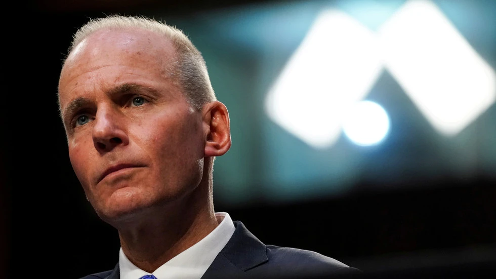 Ông Dennis Muilenburg vừa mất chức Tổng Giám đốc Boeing sau 2 thảm họa rơi máy bay 737 MAX. Ảnh: REUTERS