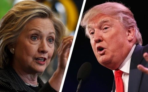 Ứng viên Dân chủ Hillary Clinton phải nhường bước trước ứng viên Cộng hòa Donald Trump vì thua số phiếu Đại cử tri, dù thắng số phiếu phổ thông. Ảnh: AP