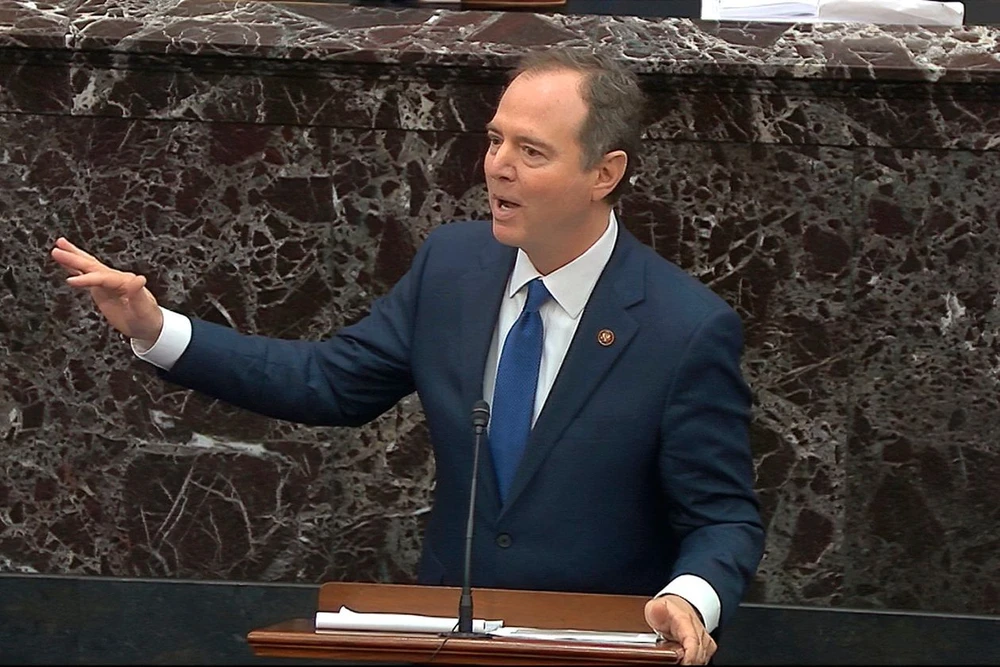 Chủ tịch Ủy ban Tình báo Hạ viện Adam Schiff không thể khẳng định liệu Hạ viện có yêu cầu ông Bolton ra làm chứng được hay không. Ảnh: CNN