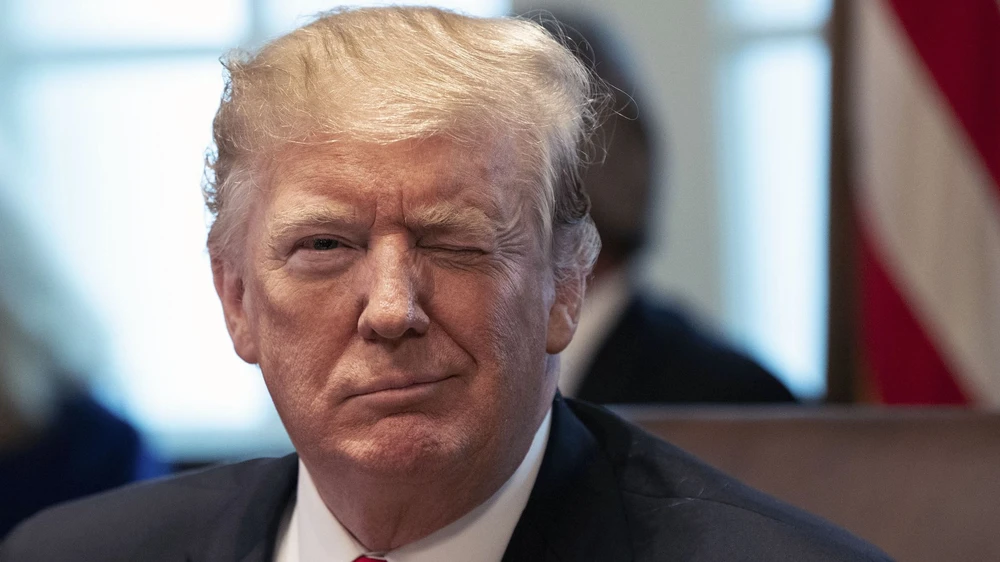 Tổng thống Mỹ Donald Trump. Ảnh: AXIOS