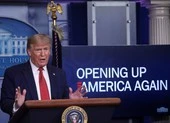 Nóng ruột kinh tế, ông Trump đề xuất 3 giai đoạn mở cửa lại