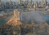 Tổng thống Lebanon: Vụ nổ có thể do bom hoặc tên lửa