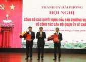 Hải Phòng bổ nhiệm, luân chuyển hàng loạt lãnh đạo chủ chốt