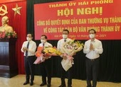 Hải Phòng tiếp tục điều động, bổ nhiệm nhiều cán bộ chủ chốt