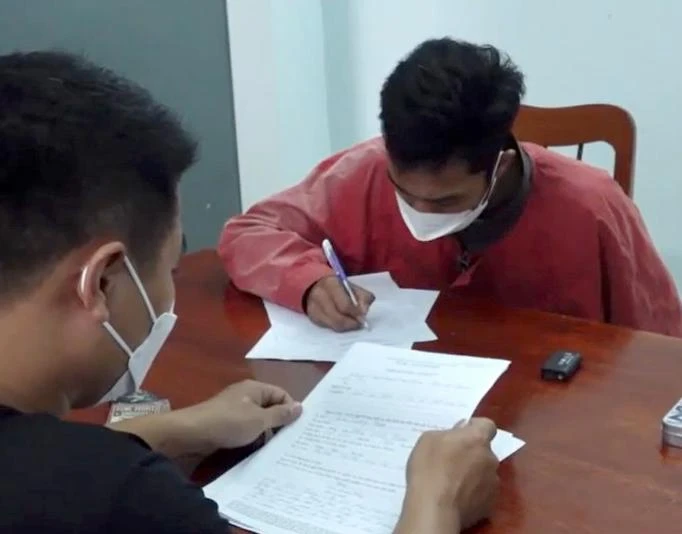 Kiều Quang Thắng bị khởi tố về tội sản xuất trái pháp chất ma túy. Ảnh: CÔNG AN.