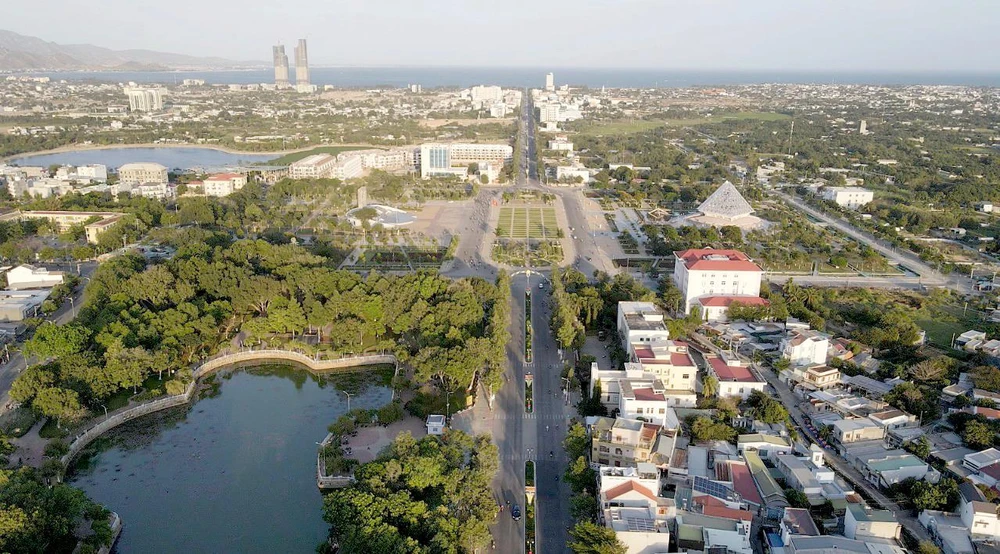 TP Phan Rang - Tháp Chàm xây dựng đô thị thông minh. Ảnh: HP.