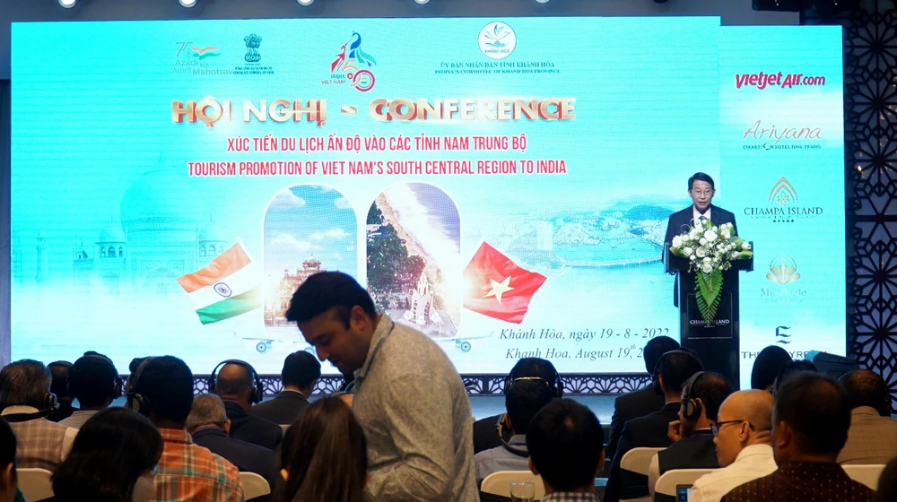 Hội nghị xúc tiến du lịch Ấn Độ vào các tỉnh Nam Trung Bộ. Ảnh: HH. Hội nghị xúc tiến du lịch Ấn Độ vào các tỉnh Nam Trung Bộ. Ảnh: HH.