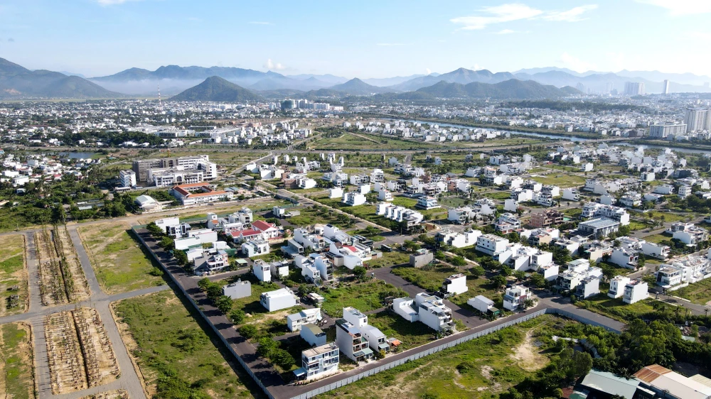 Một phần dự án khu đô thị Mỹ Gia đang bị tạm dừng giao dịch. Ảnh: HH.