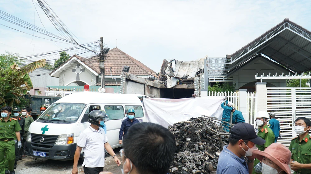 Công an Ninh Thuận đã khởi tố vụ án đối với vụ cháy làm ba mẹ con tử vong
