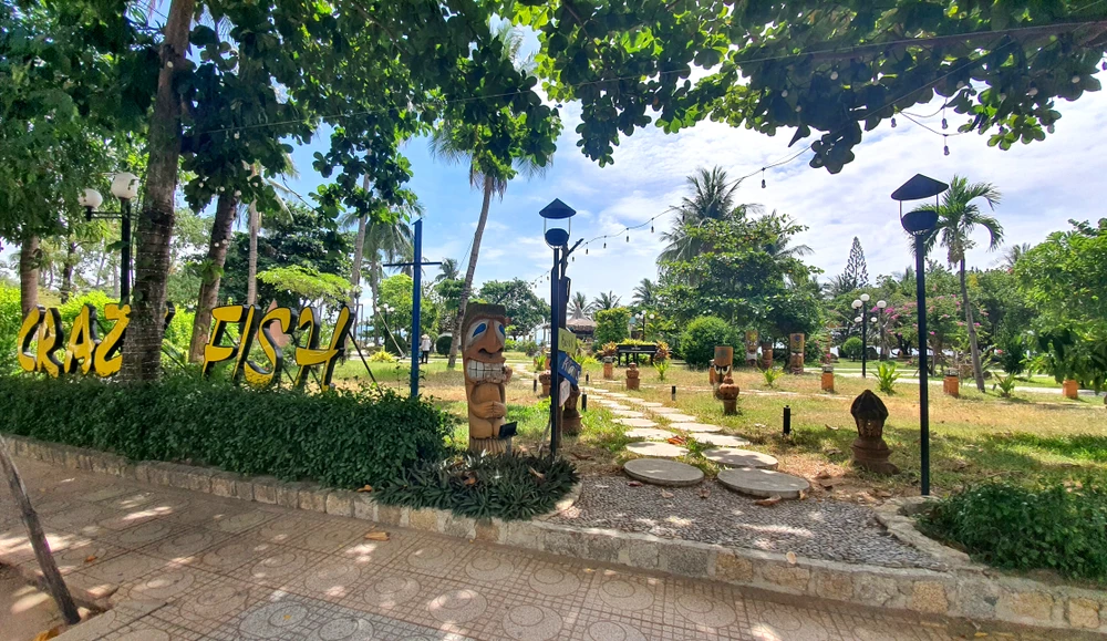 Doanh nghiệp bàn giao 21.722 m2 đất công cộng tại Công viên Phù Đổng cho TP Nha Trang. Ảnh: HH.