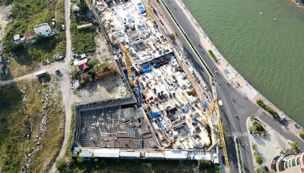 Dự án Khu dân Cồn Tân Lập vẫn chưa hình thành. Ảnh: H.H