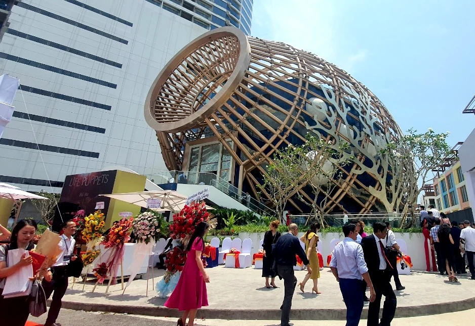 Nhà hát Đó 600 chỗ ngồi. Ảnh: H.H