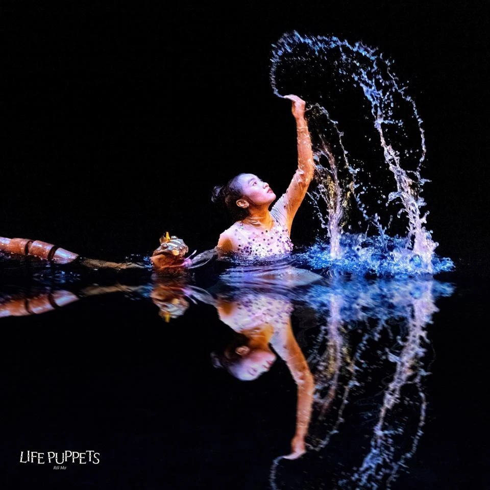 Show diễn Rối Mơ của Nhà hát Đó đang hút khách. Ảnh: KDI