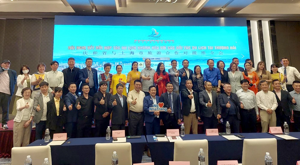 Khánh Hòa giới thiệu sản phẩm du lịch tại Trung Quốc. Ảnh: CTV