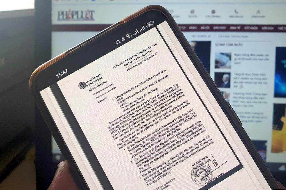 Khánh Hòa đang kiểm tra, xử lý văn bản giả mạo lan truyền trên mạng xã hội