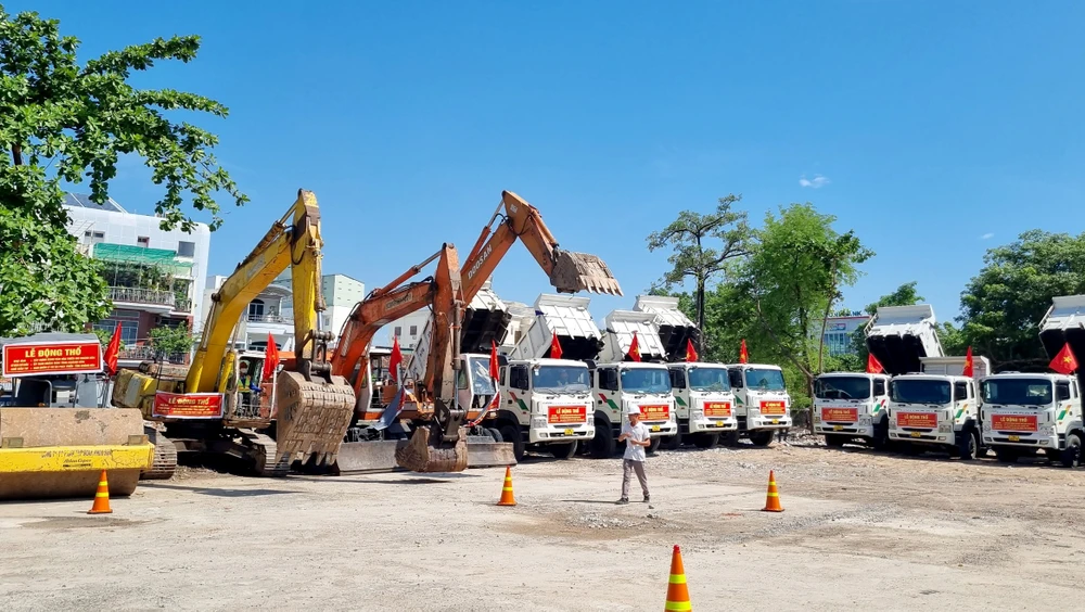 Cung văn hóa Thiếu nhi Khánh Hòa dự kiến hoàn thành vào năm 2025. Ảnh: T.N