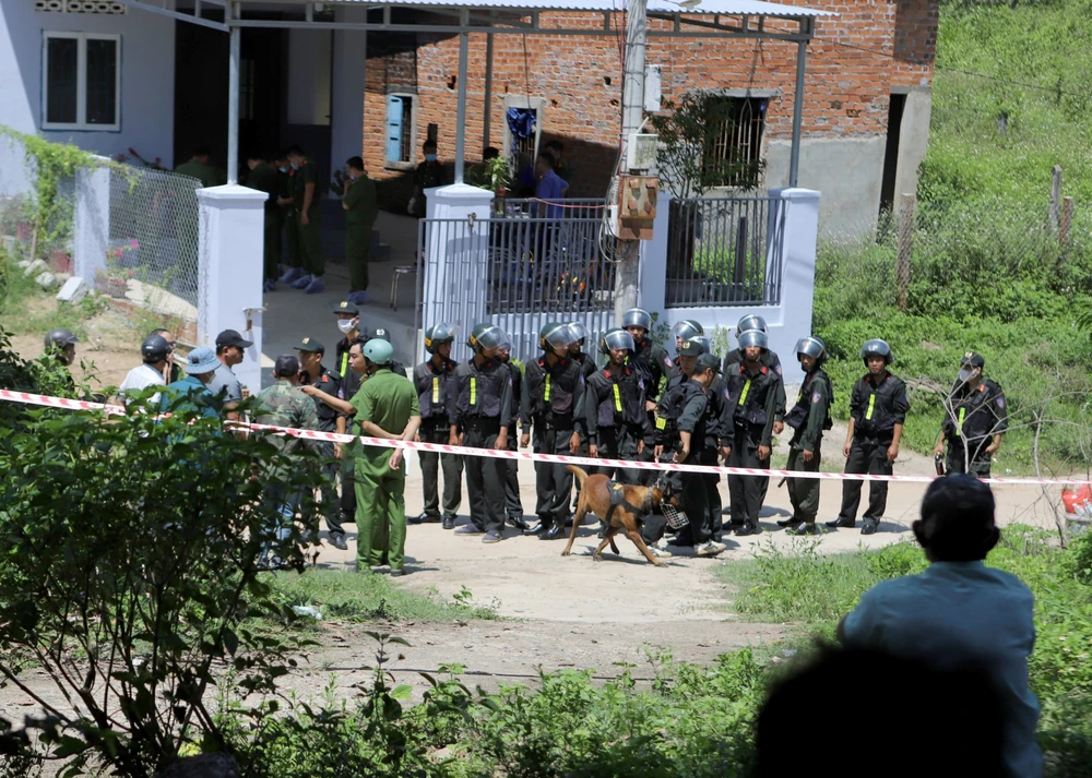 Công an tỉnh Khánh Hòa tập trung lực lượng truy bắt nghi phạm