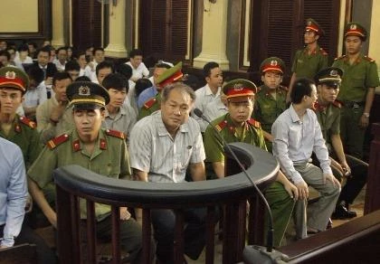 Bị cáo Phạm Công Danh và các đồng phạm